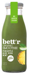 Smoothie pressé à froid à l'ananas, à l'aloe vera et à la menthe BIO 250 ml - smart organic (Bett'r)