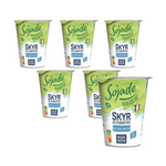 SET 6 x Sojaprotein Skyr Produkt natürlich zuckerfrei bio 400 g - Sojade