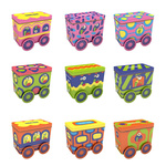Wagon : snacks et gelées de fruits avec jouet et autocollant sans gluten 107g - Bob Snail (produit saisonnier)