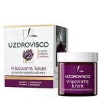 Ránctalanító éjszakai krém 50 ml - Uzdrovisco (Fekete tulipán intenzív)