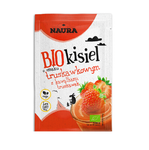 Kisiel o smaku truskawkowym BIO 38 g – Naura