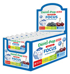 Acadea bilă cu aromă de cireșe și afine, pentru concentrare, fără zahăr, fără gluten, supliment alimentar 6 g - Mniam Mniam Starpharma – Denti - Pop