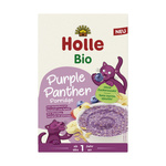 Panthère d'Avoine Banane-Pomme-Myrtille Sans Sucres Ajoutés Bio 200 g – Holle