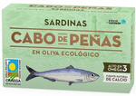 Sardines à l'huile d'olive biologique 120 g