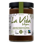 Crema di cioccolato e noci senza glutine del commercio equo e solidale bio 600 g - LA VIDA