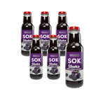 SET x6 Saft aus getrockneten kalifornischen Pflaumen 750 ml - Naturavena