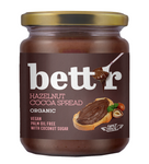 Crème noisette et cacao bio 250 g - Bett'R