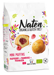 MINI BRIOȘE CU UMPLUTURĂ DE ZMEURĂ FĂRĂ GLUTEN FĂRĂ GLUTEN