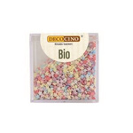 Sucre saupoudré étoiles colorées bio 50 g - DEKOBACK