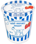 Jogurt kozi truskawkowy 150 g – Kozimleko