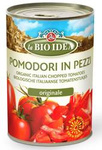 Hámozott, darabolt paradicsom Bio 400 g – La Bio Idea