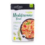 Zöldséges mediterrán tál bio 220 g - LOTAO