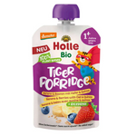 Mousse di avena tigrata (riso - banana - frutti di bosco - quinoa) da 1 anno Demeter bio 110 g - HOLLE