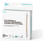 Coton-tiges bambou blancs, 100 pièces – The Humble