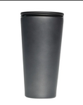 Tasse en acier inoxydable Slide anthracite 420 ml - Chic-mic