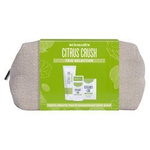 Set Bergamotte-Limette mit Kulturtasche: Deodorant 58 ml, Zahnpasta 100 ml, Seife 142 g – Schmidts