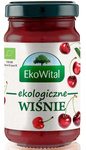 Mousse di ciliegie senza zuccheri aggiunti BIO 250 g - Ecovital
