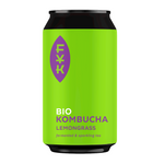 Kombucha BIO, ceai negru cu lemongrass, fără gluten, 330 ml – Forever Young Kombucha