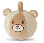 Peluche Orsetto a Pallina in Cotone GOTS (12 cm) – EverEarth, da 0 mesi