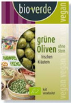 Olives vertes sans pépins aux herbes BIO 150 g