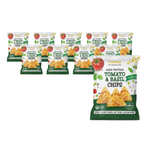 PACK DE 10 x Pyramides de protéines de tomates au basilic, végétaliennes, sans gluten 60 g