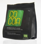 Noci del Brasile in cioccolato crudo bio 70 g