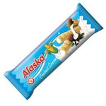Kukoricaliszt töltött kukoricakrém csövek - gluténmentes kókusz 18g - Alaska