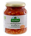 Haricots blancs à la sauce tomate Bio 360 g – Ekowital