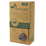 Tintura per capelli intensiva cenere biondo molto chiaro (9.11) 250 g - BIOMAGIC