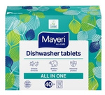 Pastiglie per lavastoviglie All-in-One, 40 pezzi – Mayeri