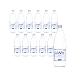 SET 12 x Acqua minerale alcalina liscia 860 ml - java