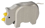Rhinocéros en bambou, dès 24 mois (14 x 4 x 8 cm) – Everearth