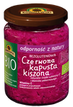 Bezlepkové červené kysané zelí bio 400 g - Kowalewski