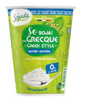 Produit naturel de soja de type grec sans gluten - Sojade