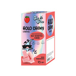 Gume masticabile cu aromă de căpșuni, fără zaharuri adăugate, fără gluten (15 bucăți) 90 g – Joe Glow