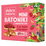 Mini batoniki z nerkowców a'la tarta malinowa 102 g