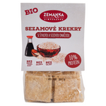 Krekry se sezamem a sójovou omáčkou bio 100 g - ZEMANKA