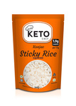 Makaron konjac w kształcie ryżu (sticky rice) do sushi bezglutenowy 200 g – Ketochef