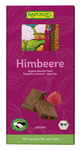 Tablete de cacao migdale - zmeură bio 100 g - RAPUNZEL