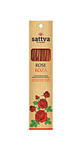 Incenso indiano alla rosa (15 pz.) 30 g - Sattva