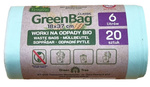 Saci pentru deșeuri BIO și amestecate (compostabile și biodegradabile) 6 l 20 buc Greenbag – Froggy