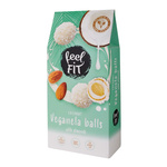 Veganella kokosové kuličky s mandlí 63 g – Feel Fit