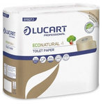 Papier toilette écologique, 100% cellulose, 2 plis, 4 rouleaux, 400 feuilles – Eco Natural