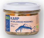 Kapr v medovém želé BIO 165 g (sklenice) - Ryby ze srdce přírody