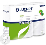 Papier toilette blanc, 6 rouleaux, 2 plis, 24 m, 200 feuilles, écolabel – Eco Natural