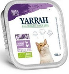 Croquettes pour chat, morceaux de poulet et de dinde à l'aloe vera BIO 100 g - Yarrah