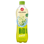 Băutură carbogazoasă cu aromă de flori de soc cu 30 % mai puțin zahăr bio 500 ml - Hollinger