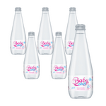 SADA 6 x Neperlivá pramenitá voda 330 ml (sklenice) - Aqua East (Baby Zdrój)