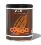 Kakao criollo w proszku Fair Trade bezglutenowe bio 250 g