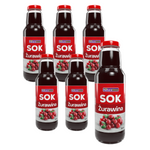 SADA 6 x Brusinková šťáva 100 % 750 ml - Naturavena